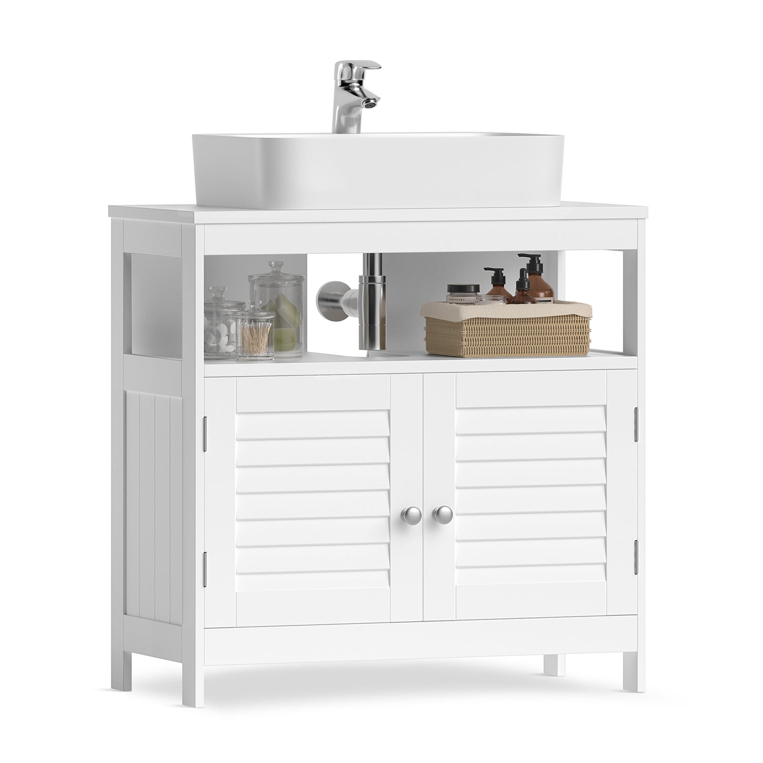 Meuble lavabo claire-voie