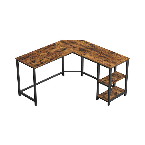 Bureau d'angle en L industriel