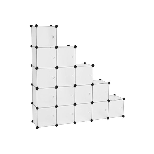 Meuble modulable 16 cubes