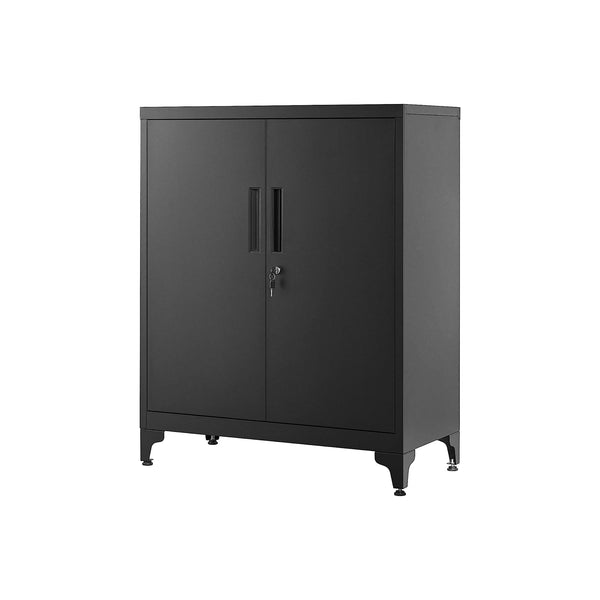 Caisson de bureau verrouillable noir